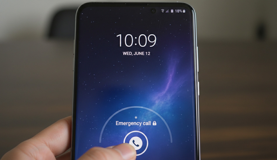 بازکردن رمز گوشی با تماس اضطراری