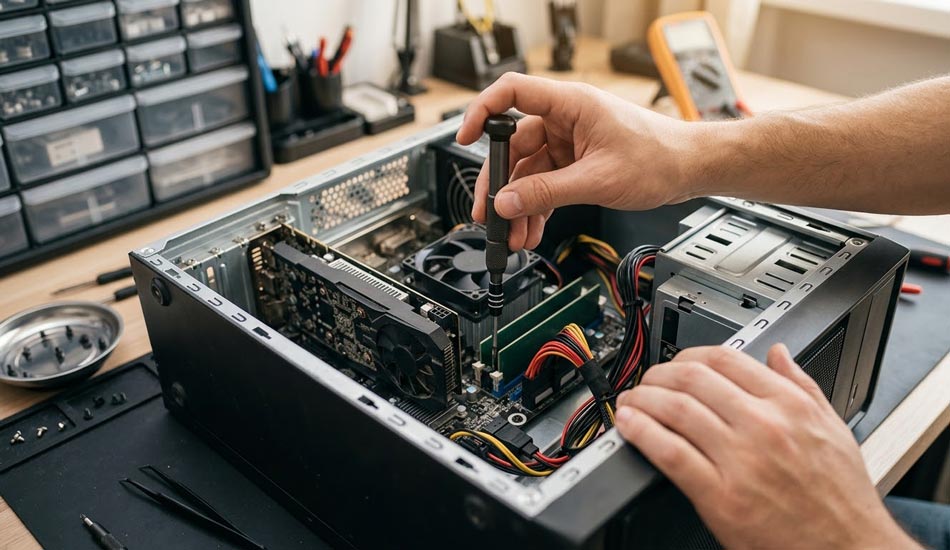 علت روشن نشدن کیس کامپیوتر