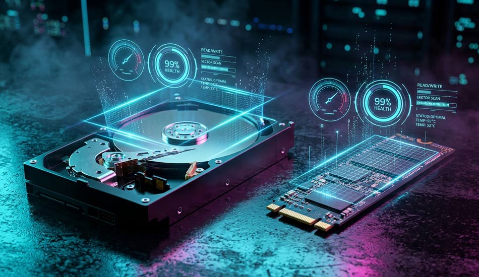 بهترین نرم افزارهای تست سلامت هارد دیسک و SSD
