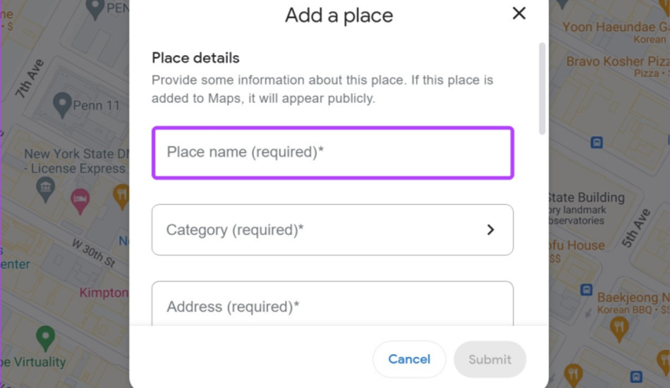 افزودن کسب و کار به گوگل مپ