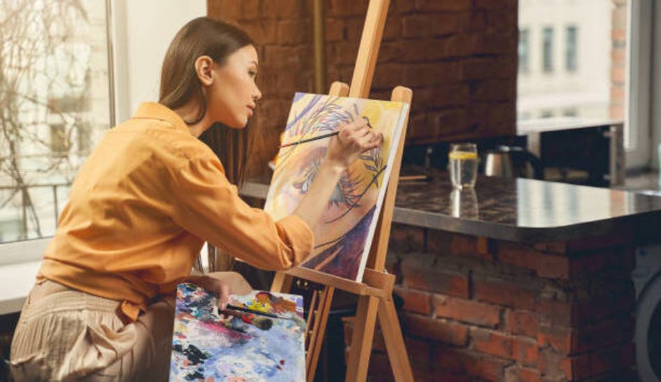 وسایل مورد نیاز برای نقاشی آکریلیک