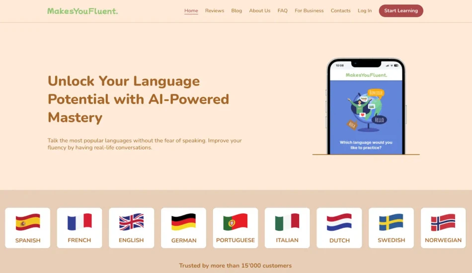 آموزش زبان با هوش مصنوعی