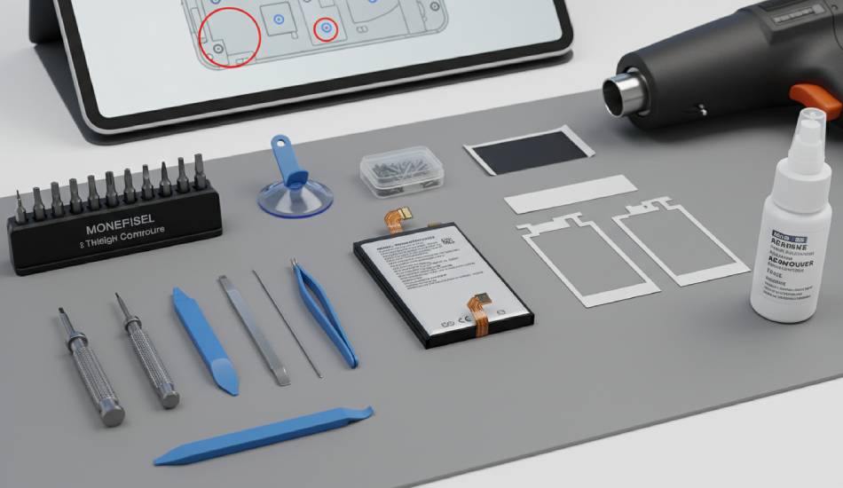 تعویض باتری گوشی در منزل