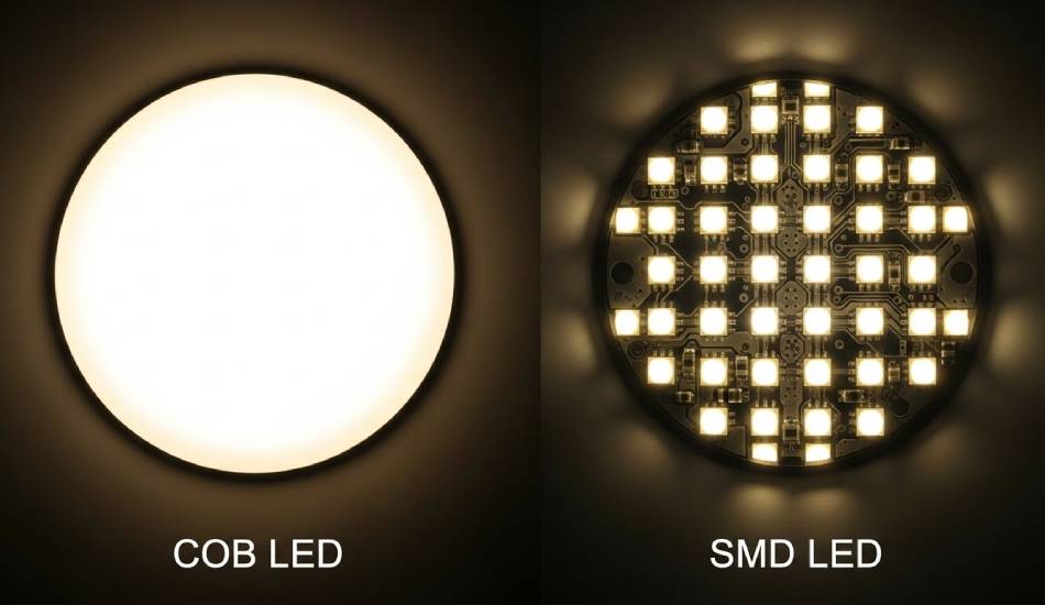 مقایسه COB و SMD
