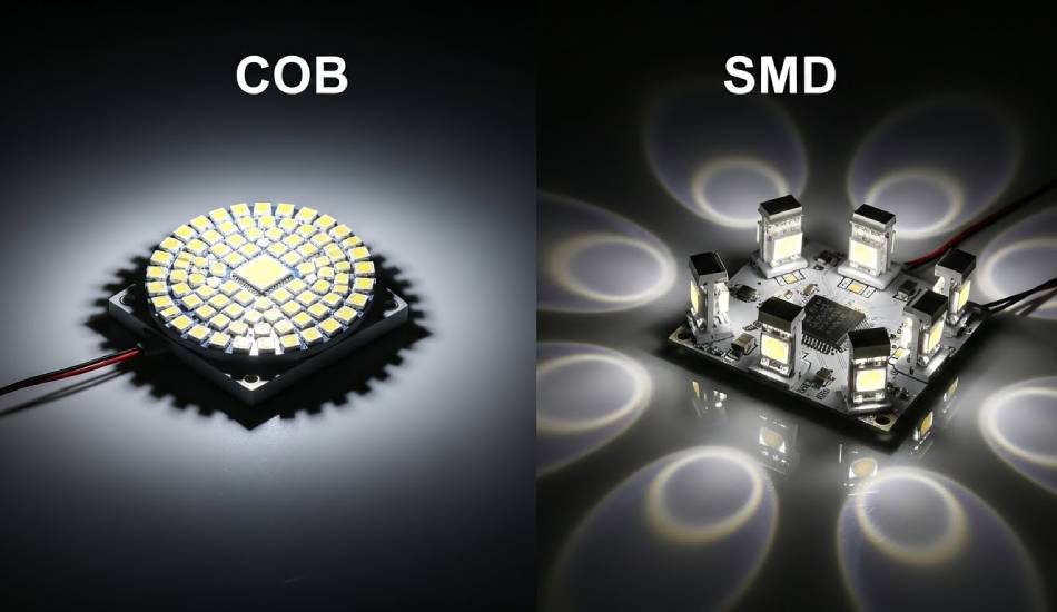 تفاوت COB و SMD