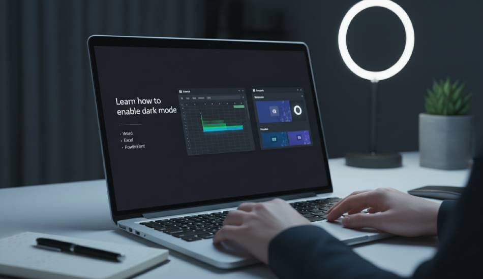  فعال کردن دارک مود در ورد، اکسل و پاور پوینت