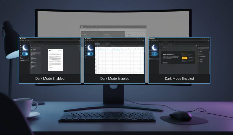 فعال کردن دارک مود در ورد
