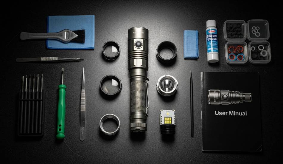 ​سرویس و نگهداری چراغ قوه