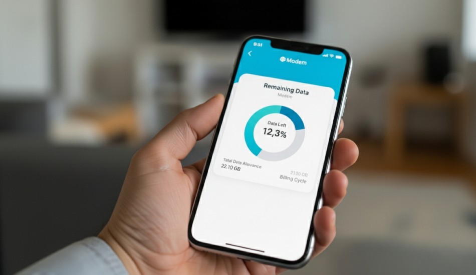 چگونه حجم اینترنت را بفهمیم
