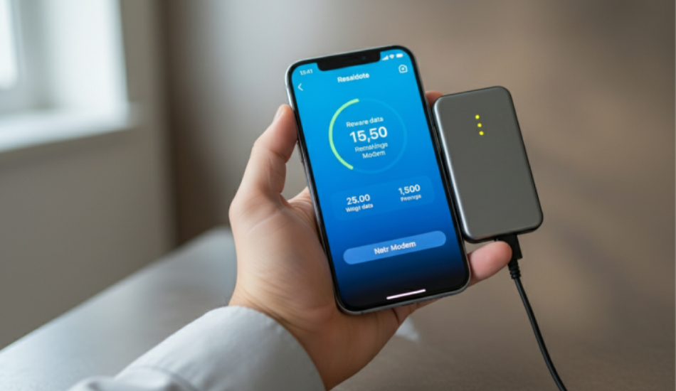 مشاهده باقیمانده حجم اینترنت