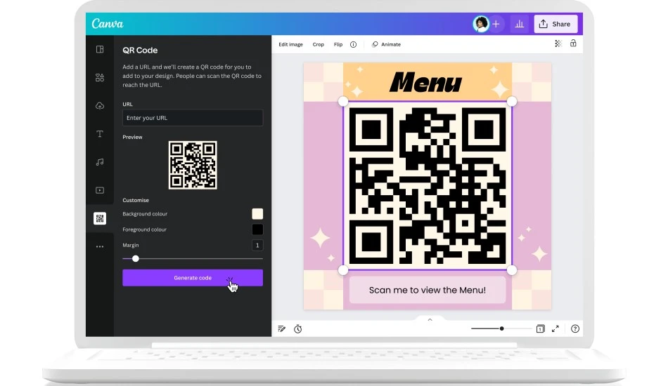 آموزش ساخت qr code