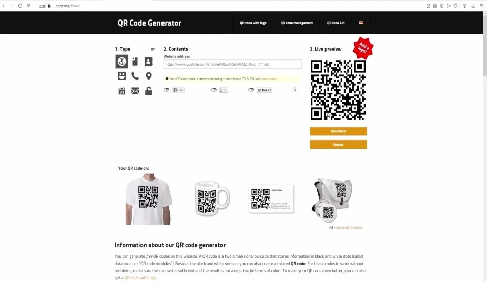 آموزش ساخت qr code