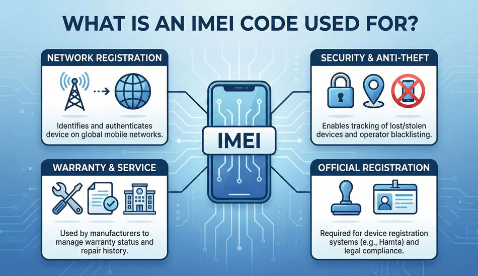 کد *#06# برای چیست