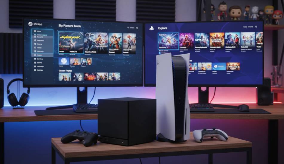 مقایسه کنسول استیم ماشین با PS5