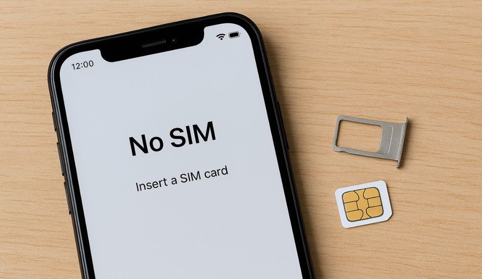 سیم کارت در گوشی شناسایی نمی شود