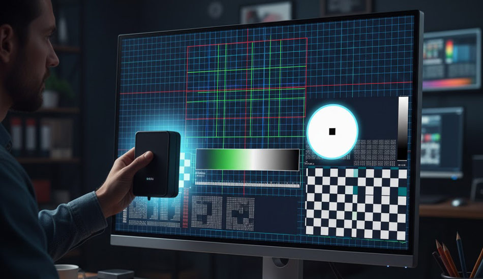 تست مانیتور انلاین