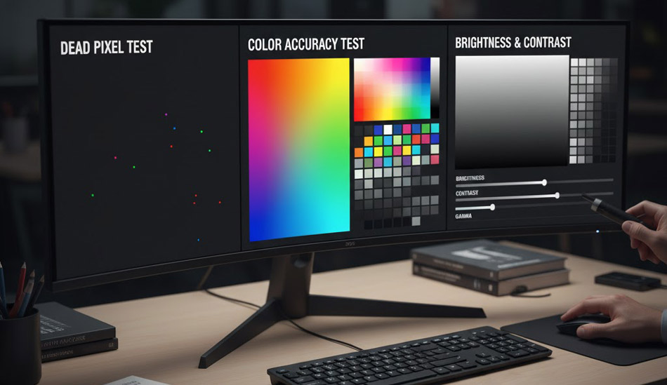 تست پیکسل سوخته مانیتور