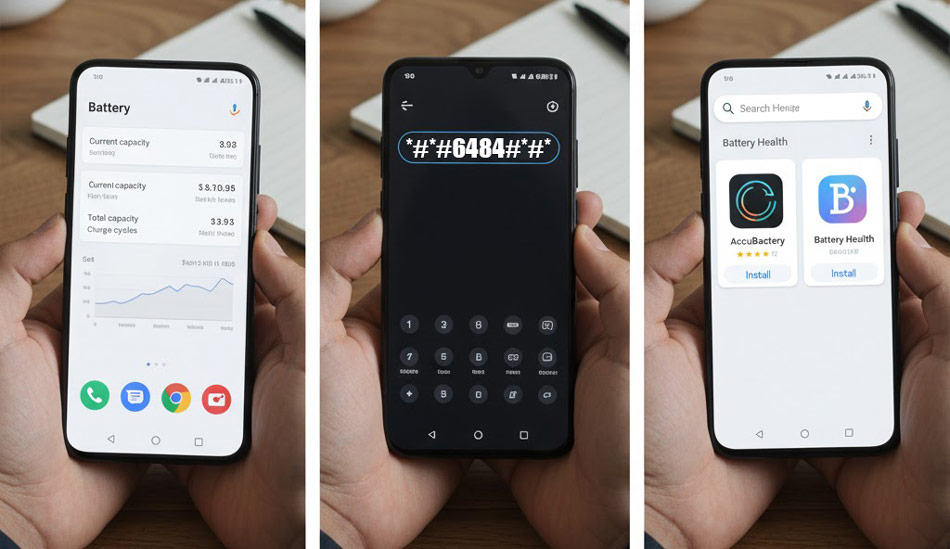 کد سلامت باتری شیائومی
