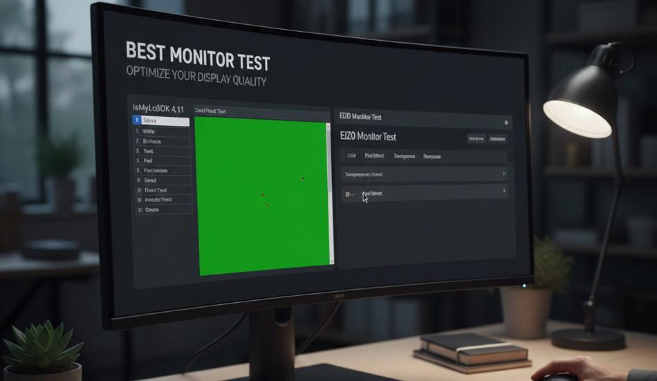 تست مانیتور لپ تاپ