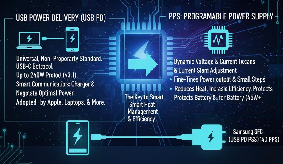 فناوری شارژ سریع pd