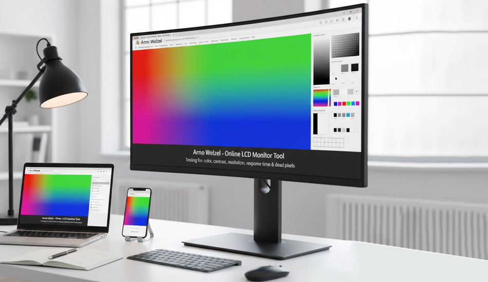 تست مانیتور استوک