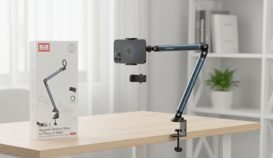 پایه نگهدارنده گوشی برای تولید محتوا