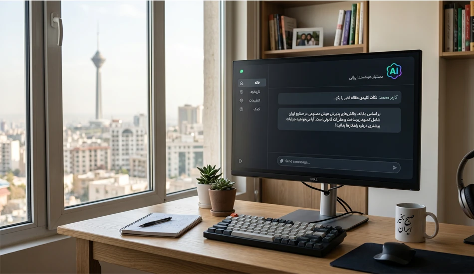 سایت هوش مصنوعی ایرانی
