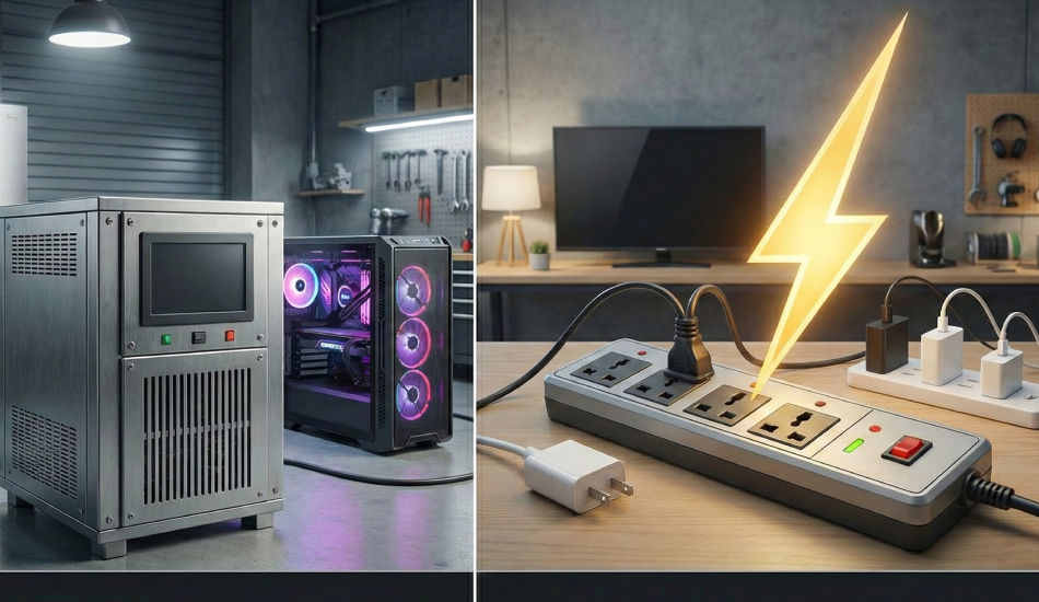 تفاوت استابلایزر و محافظ برق