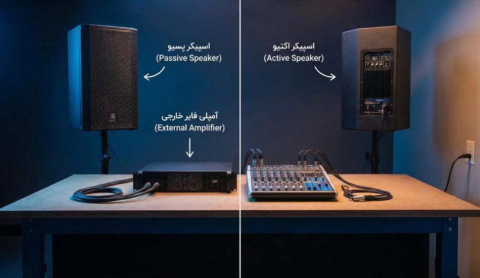 تفاوت باند اکتیو و پسیو