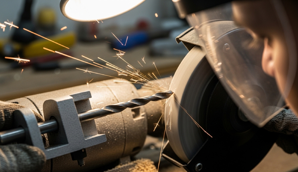 روش تیز کردن مته