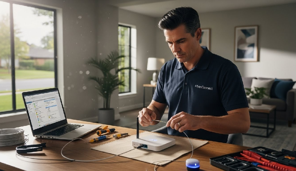 اینترنت فیبر نوری در منزل