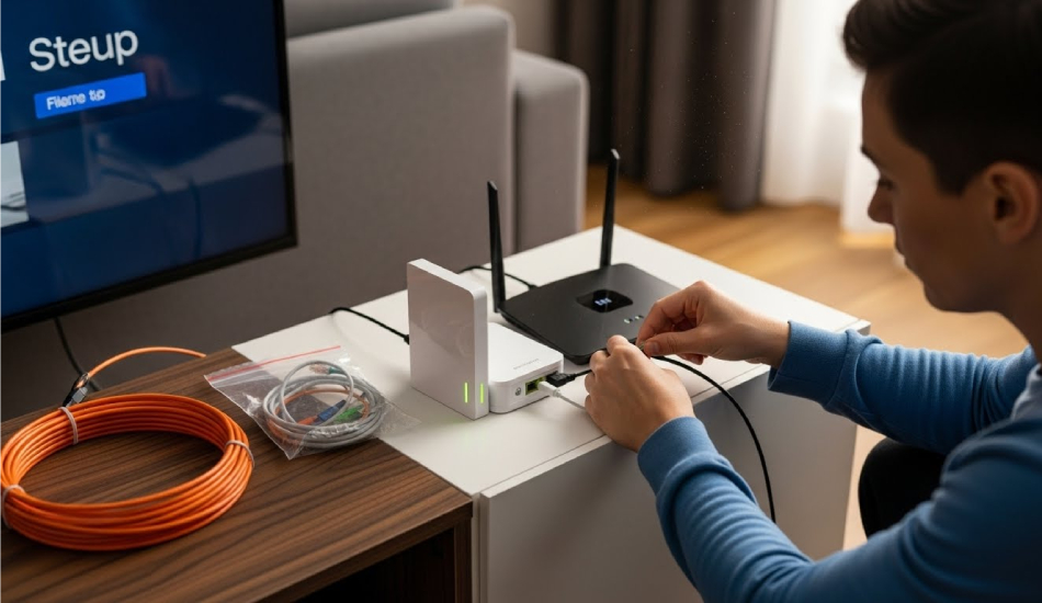 تجهیزات مورد نیاز فیبر نوری