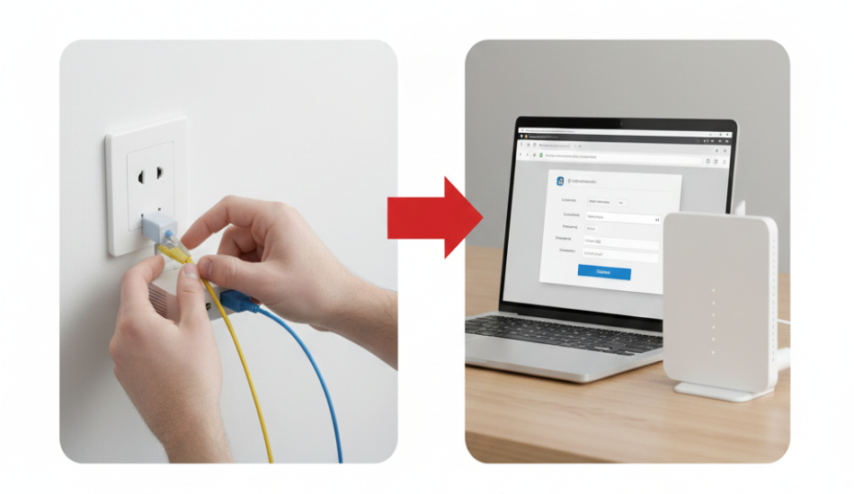 نحوه راه‌اندازی فیبر نوری خانگی