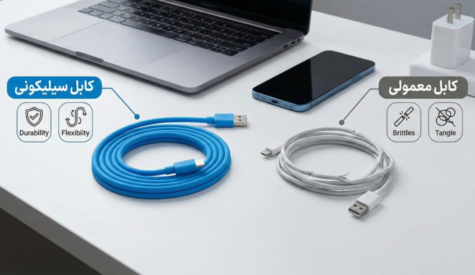 کابل شارژ سیلیکونی چیست؟