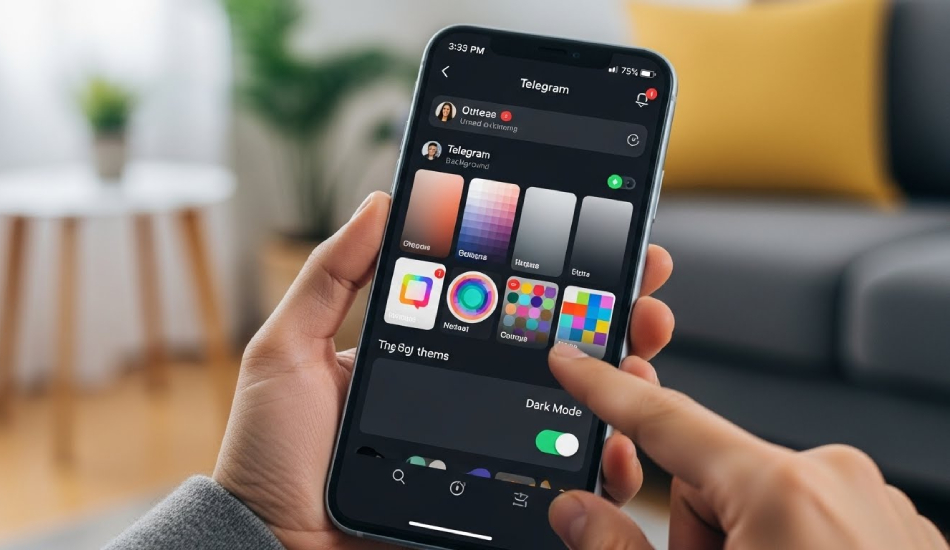 شخصی سازی تم تلگرام