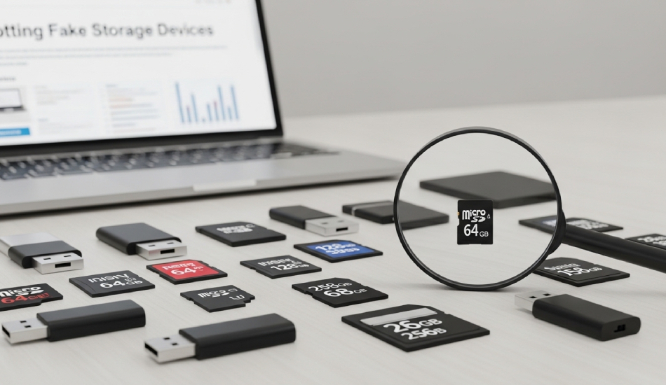 راهنمای تشخیص کارت حافظه و فلش مموری تقلبی از اصلی