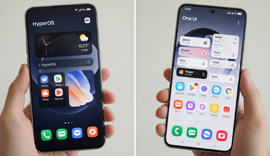 مقایسه رابط کاربری شیائومی و رابط کاربری سامسونگ