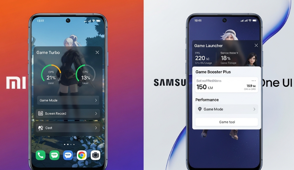 مقایسه HyperOS با One UI