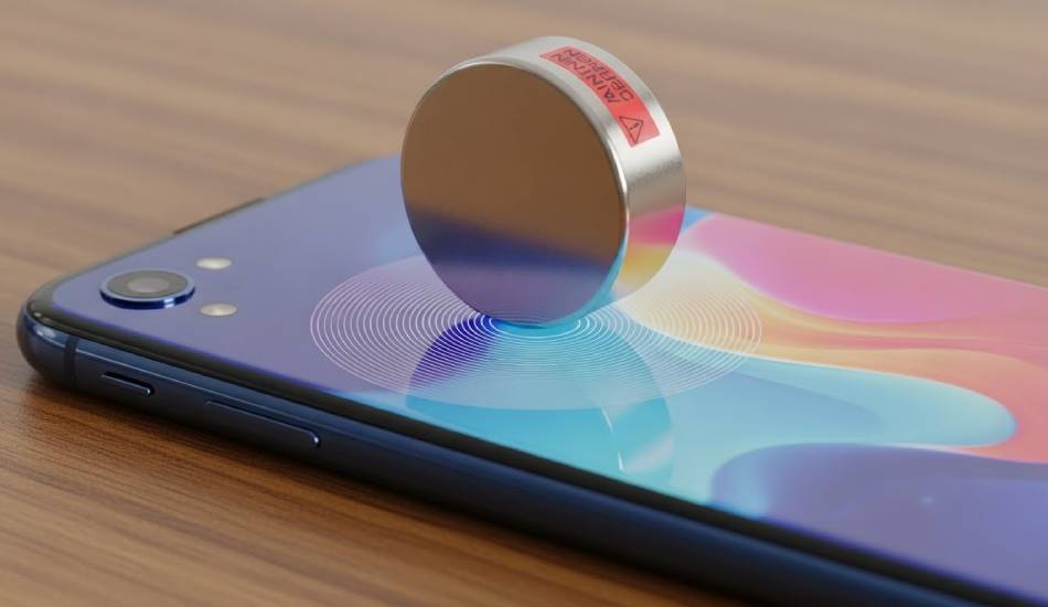 آیا آهنربا به گوشی ضربه میزند؟