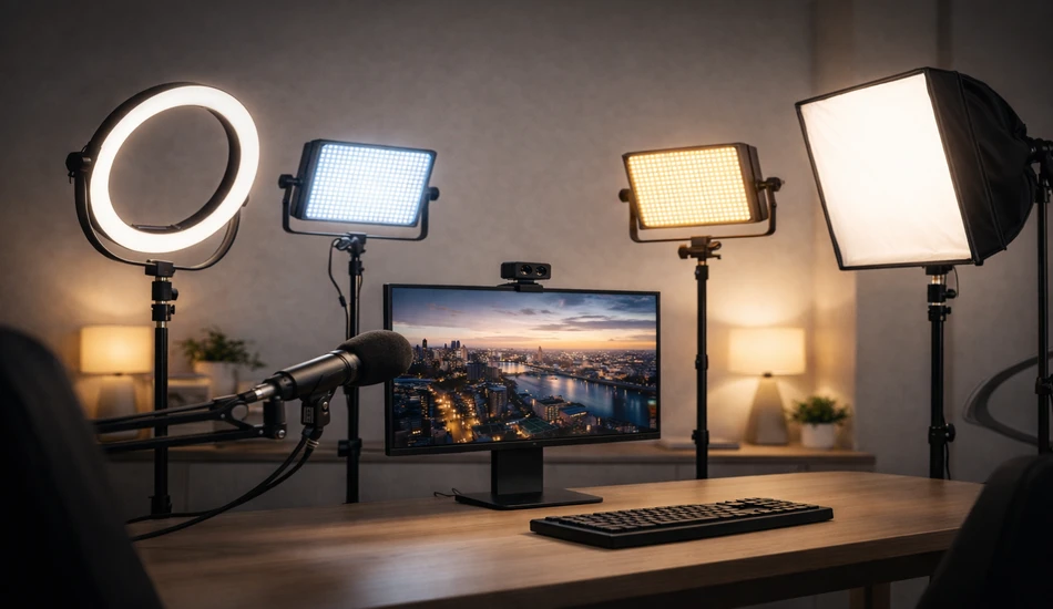 راهنمای ستاپ نورپردازی برای استریم و تولید محتوا