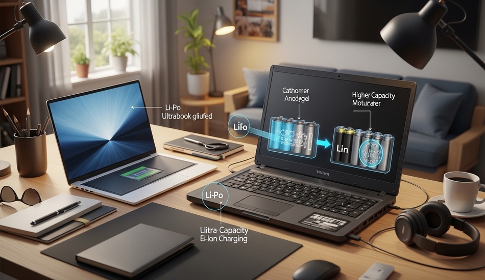 تفاوت باتری لیتیوم یون و لیتیوم پلیمر