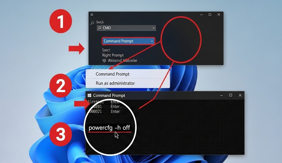 دکمه پاور لپ تاپ بعد از اسلیپ کار نمیکند