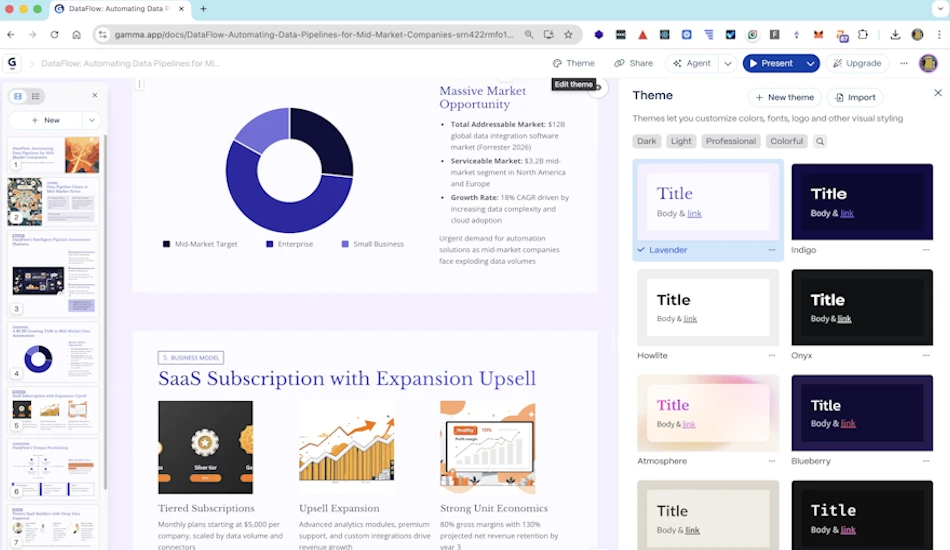 برنامه ساخت پاورپوینت با هوش مصنوعی