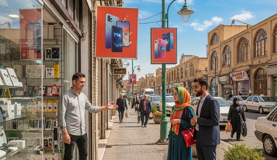 تبلیغات محلی برای افزایش مشتری