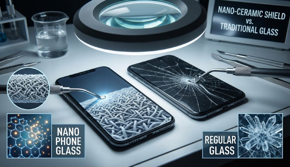 گلس نانو بهتر است یا شیشه ای