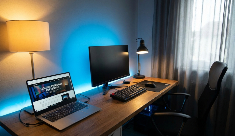 نکات نورپردازی برای استریمرها و گیمرها