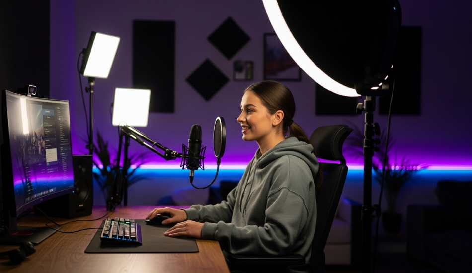 راهنمای ستاپ نورپردازی برای استریم و تولید محتوا