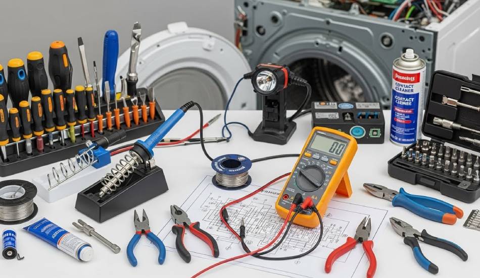 وسایل مورد نیاز تعمیر لوازم خانگی