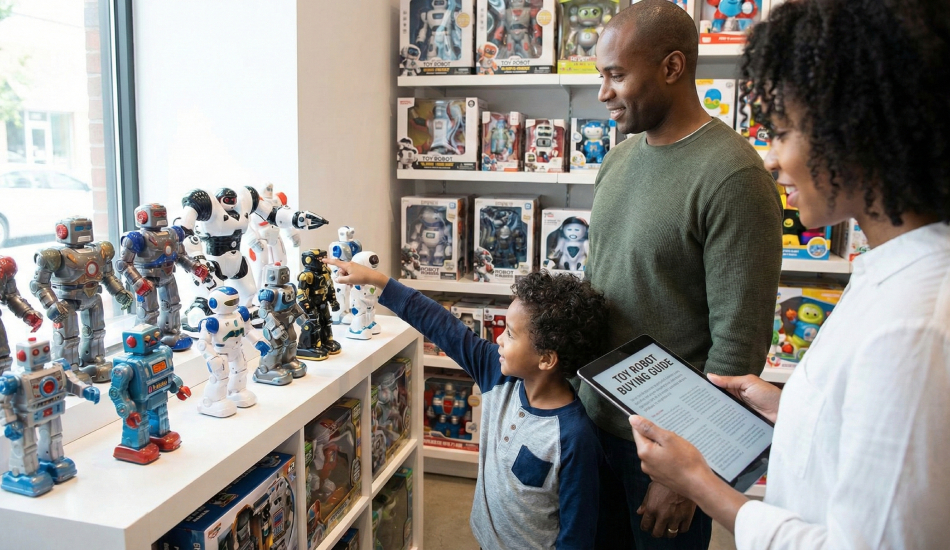 نکات مهم در خرید ربات اسباب بازی