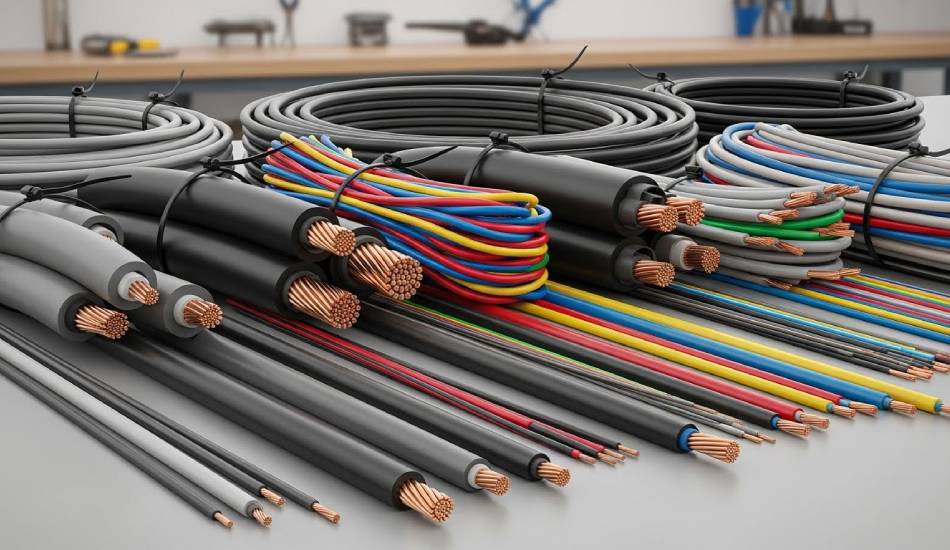 تفاوت کابل افشان و مفتولی